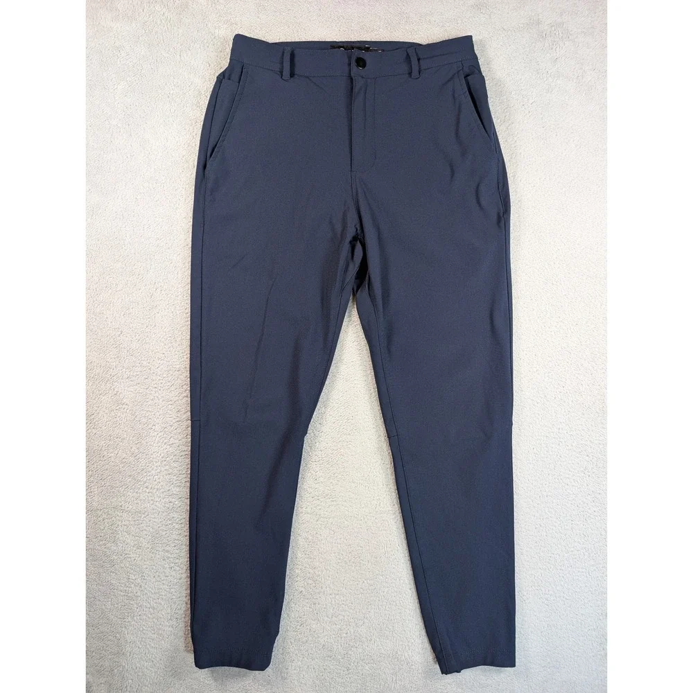 Cuts Clothing AO Jogger Mens Medium Navy Blue Performance Pants L1085 MB10057V